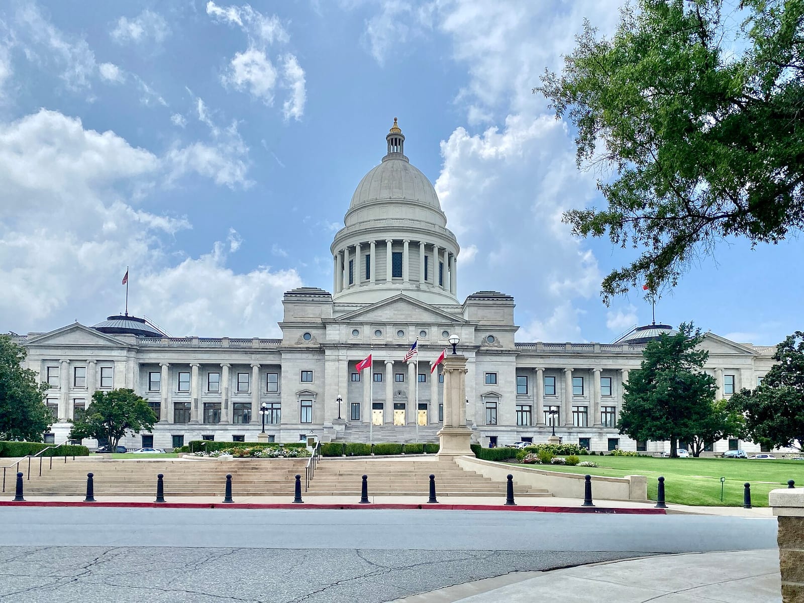 The Arkansas State Capitol in Little Rock