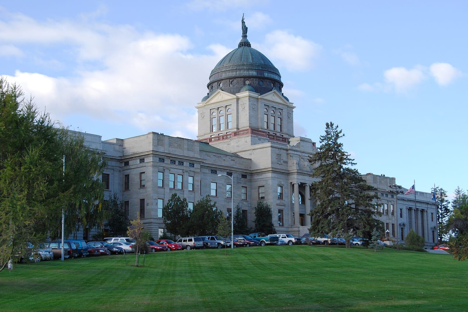 The Montana State Capitol in Helena