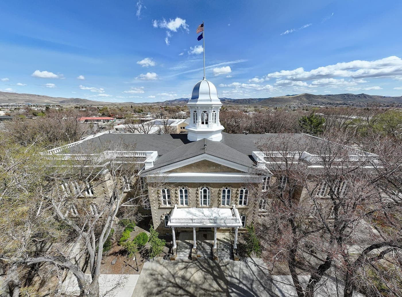 The Nevada State Capitol in Carson City