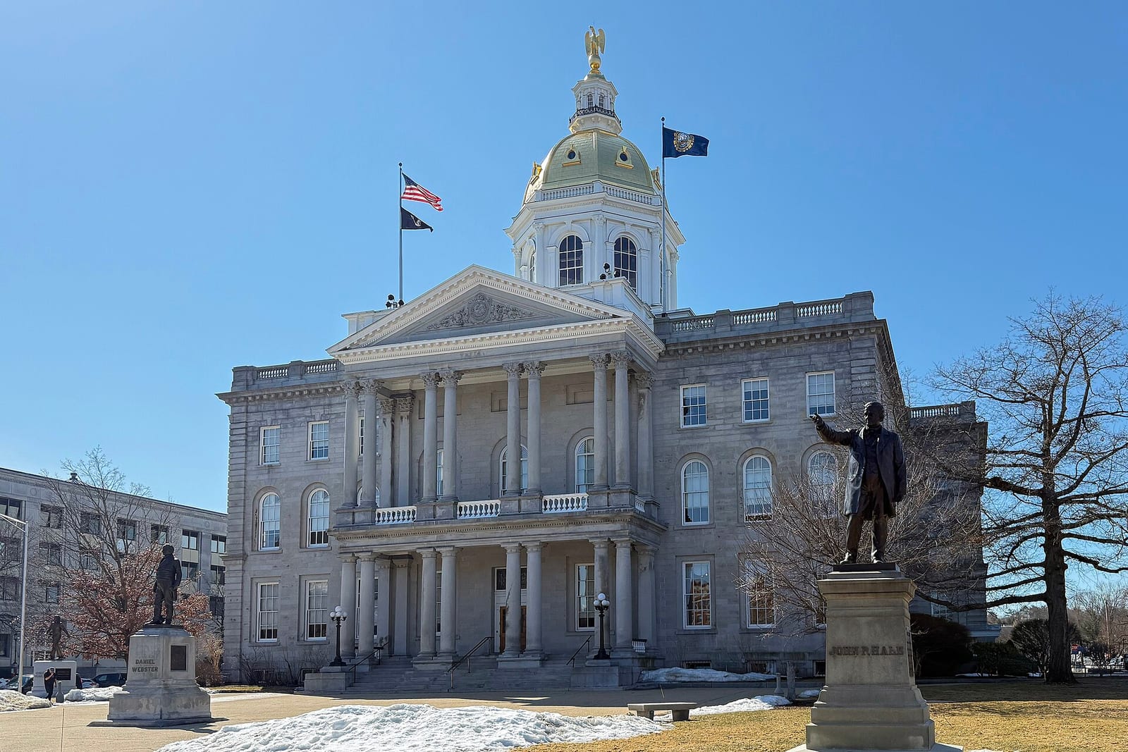 The New Hampshire State House in Concord