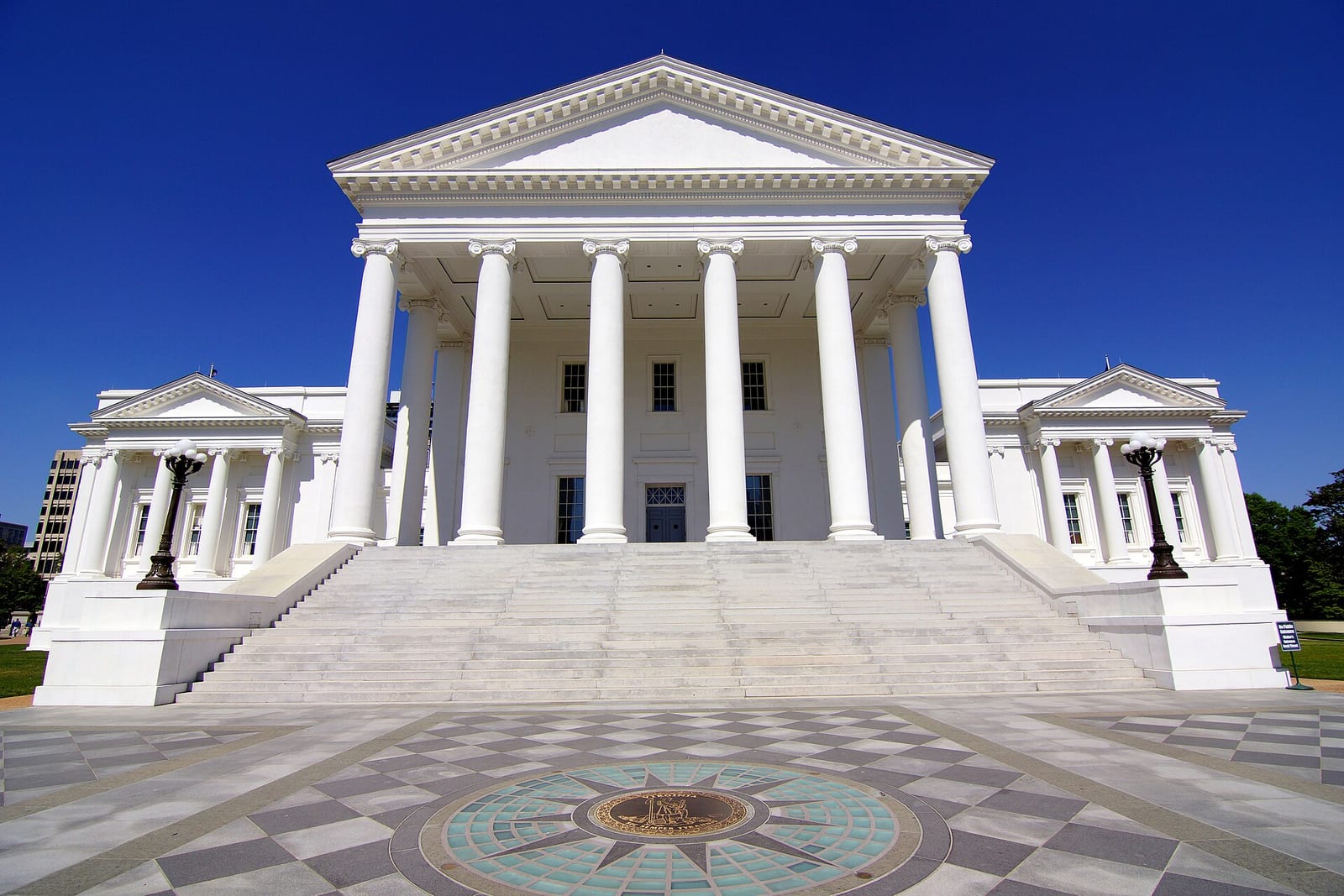 The Virginia State Capitol building in Richmond