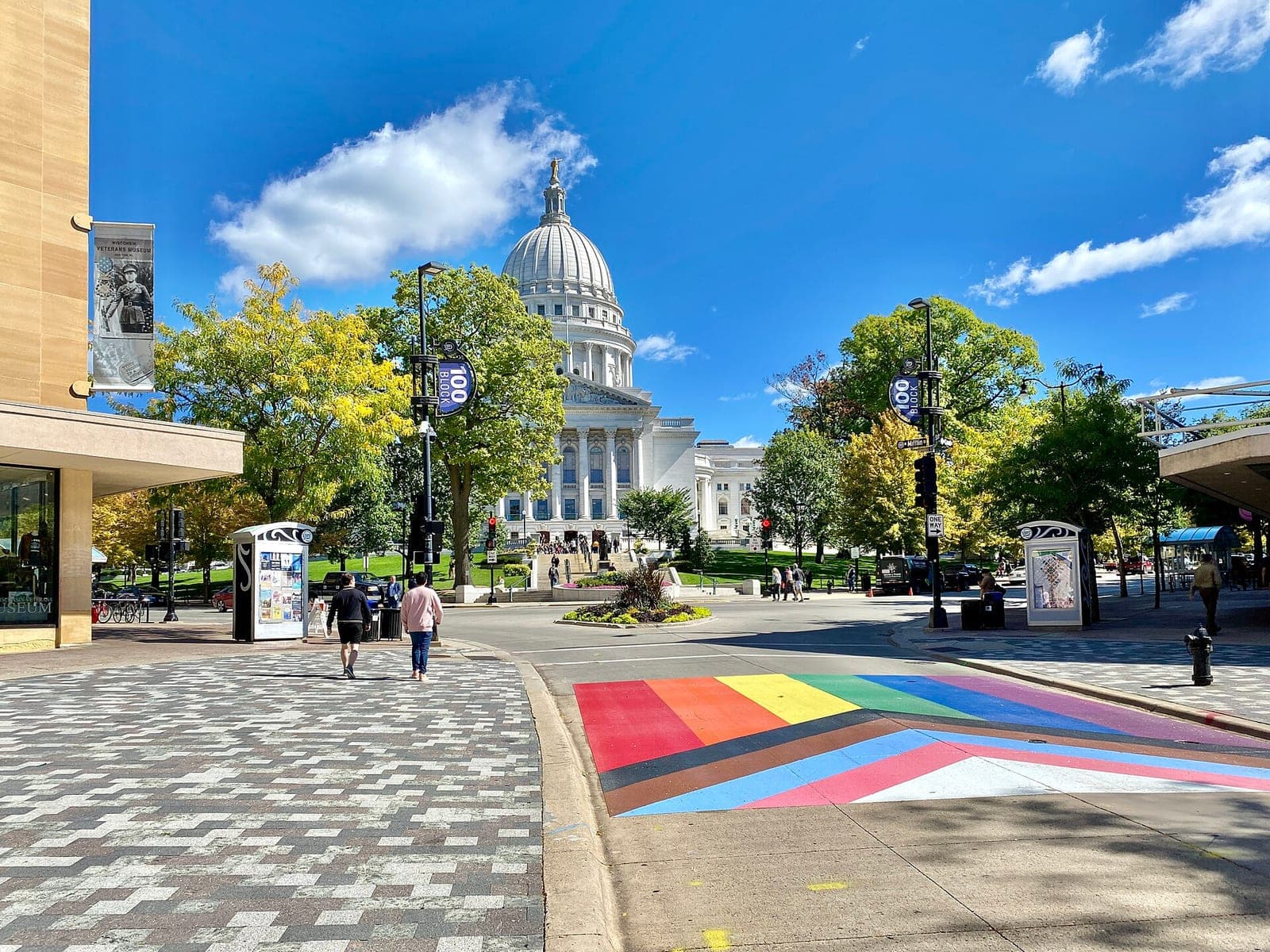The Wisconsin State Capitol in Madison